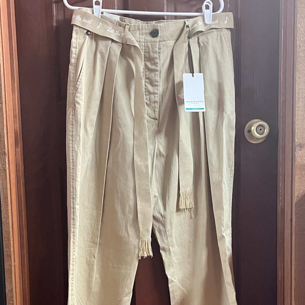 Scotch and soda khakis